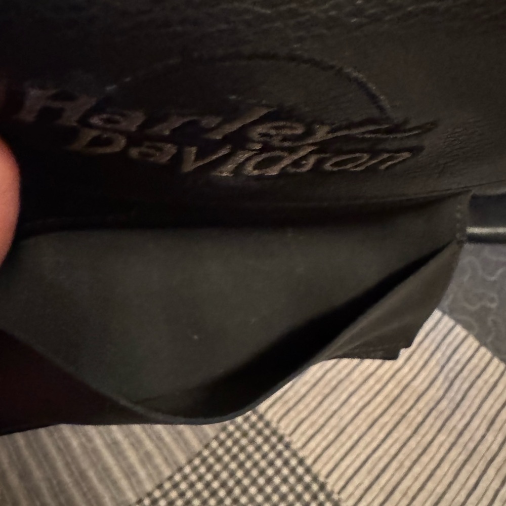 5/$20.00 item Harley-Davidson Black Leather Wallet - Picture 10 of 13